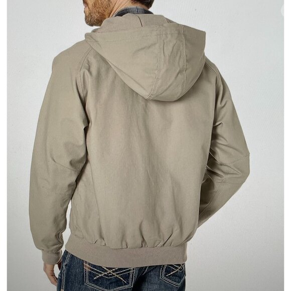 Wrangler Mens Work Horse Jacket L Water-Repellent Thermal Lining Lightweight - Picture 2 of 15